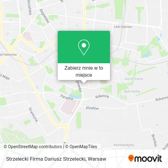 Mapa Strzelecki Firma Dariusz Strzelecki