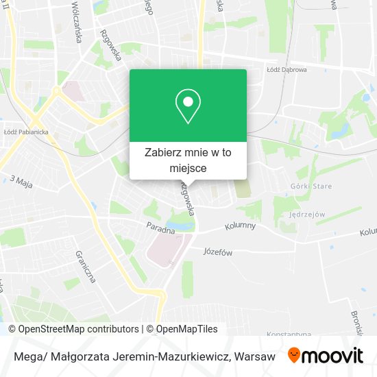 Mapa Mega/ Małgorzata Jeremin-Mazurkiewicz