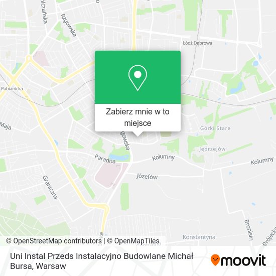 Mapa Uni Instal Przeds Instalacyjno Budowlane Michał Bursa