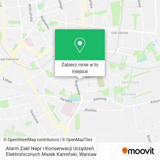 Mapa Alarm Zakł Napr i Konserwacji Urządzeń Elektronicznych Marek Kamiński