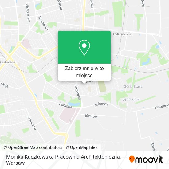 Mapa Monika Kuczkowska Pracownia Architektoniczna