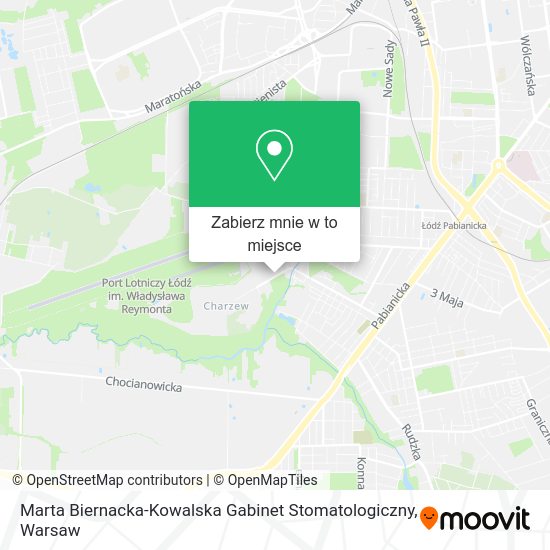 Mapa Marta Biernacka-Kowalska Gabinet Stomatologiczny