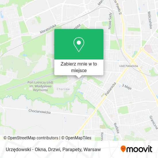 Mapa Urzędowski - Okna, Drzwi, Parapety