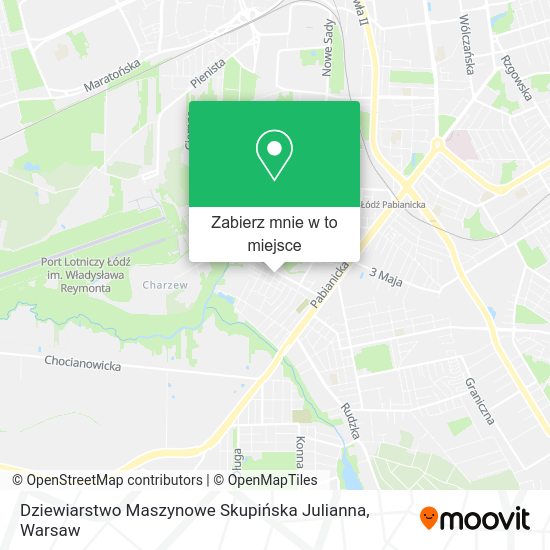 Mapa Dziewiarstwo Maszynowe Skupińska Julianna