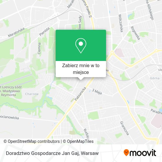 Mapa Doradztwo Gospodarcze Jan Gaj