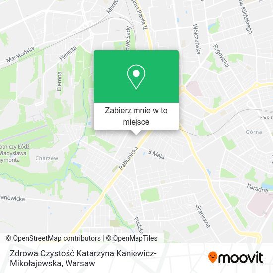 Mapa Zdrowa Czystość Katarzyna Kaniewicz-Mikołajewska