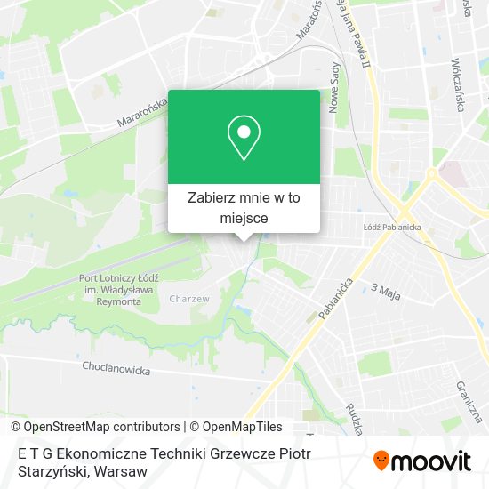 Mapa E T G Ekonomiczne Techniki Grzewcze Piotr Starzyński