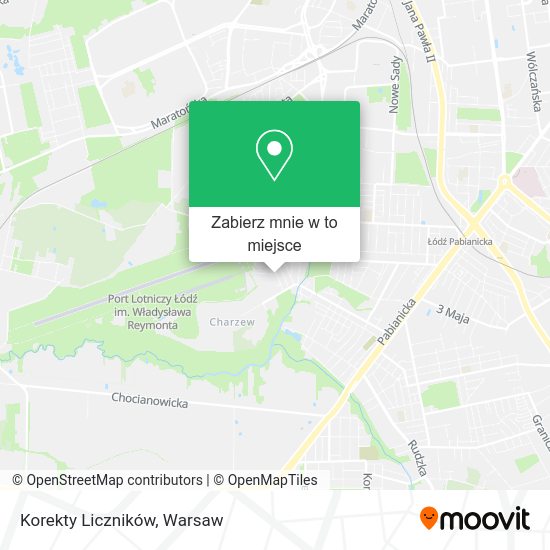 Mapa Korekty Liczników