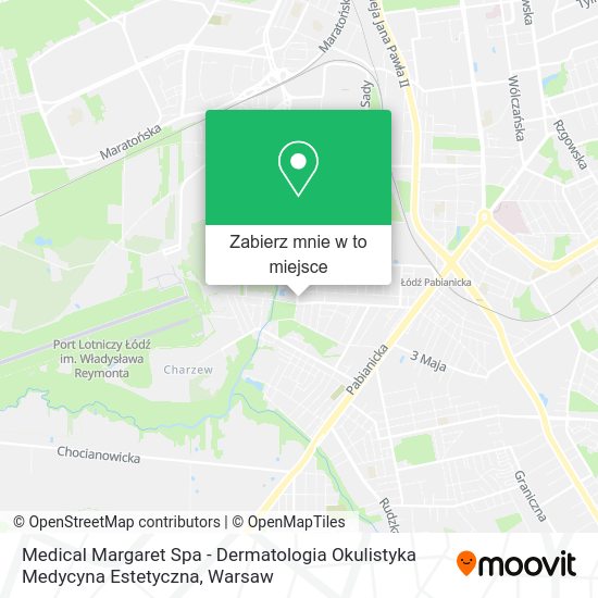 Mapa Medical Margaret Spa - Dermatologia Okulistyka Medycyna Estetyczna