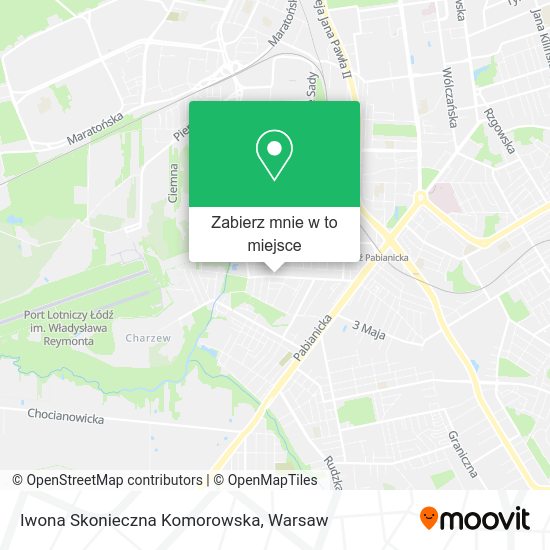 Mapa Iwona Skonieczna Komorowska