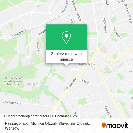 Mapa Passager s.c. Monika Olczak Sławomir Olczak