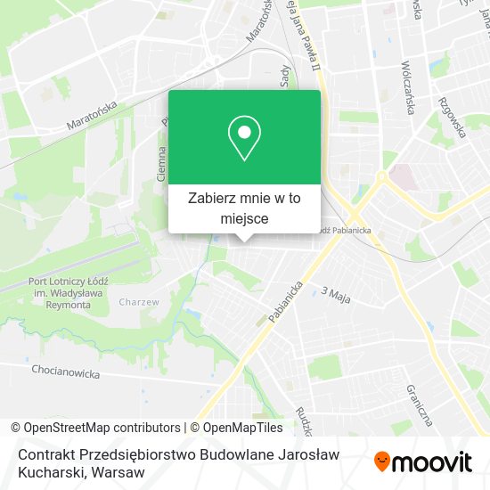 Mapa Contrakt Przedsiębiorstwo Budowlane Jarosław Kucharski