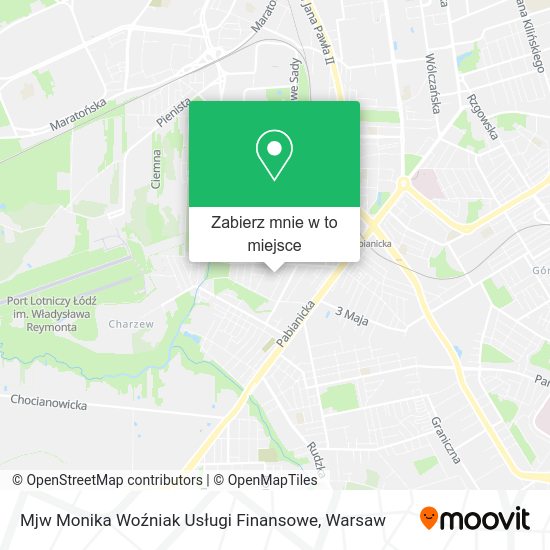 Mapa Mjw Monika Woźniak Usługi Finansowe