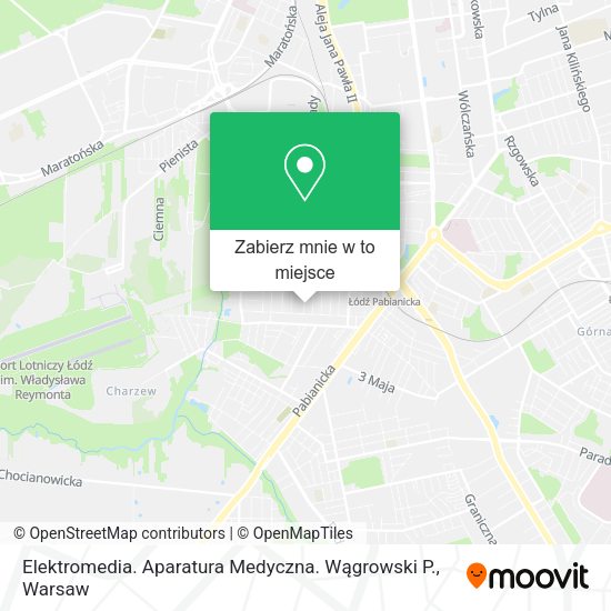 Mapa Elektromedia. Aparatura Medyczna. Wągrowski P.