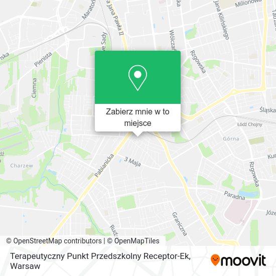 Mapa Terapeutyczny Punkt Przedszkolny Receptor-Ek