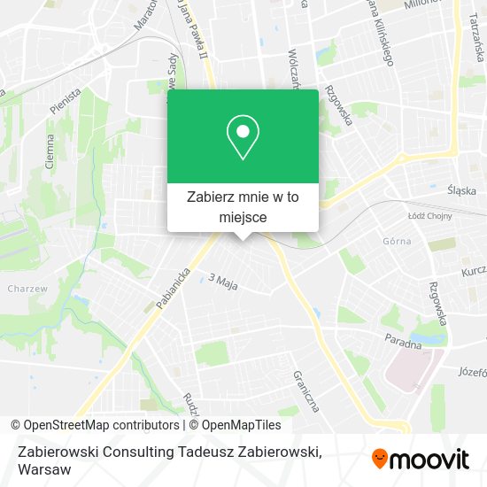 Mapa Zabierowski Consulting Tadeusz Zabierowski