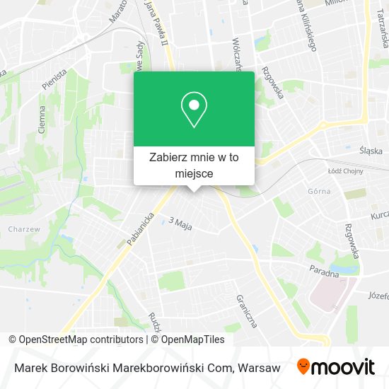 Mapa Marek Borowiński Marekborowiński Com