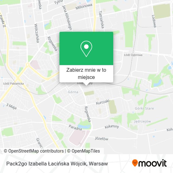 Mapa Pack2go Izabella Łacińska Wójcik