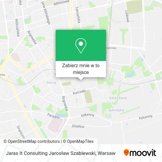 Mapa Jaras It Consulting Jarosław Szablewski