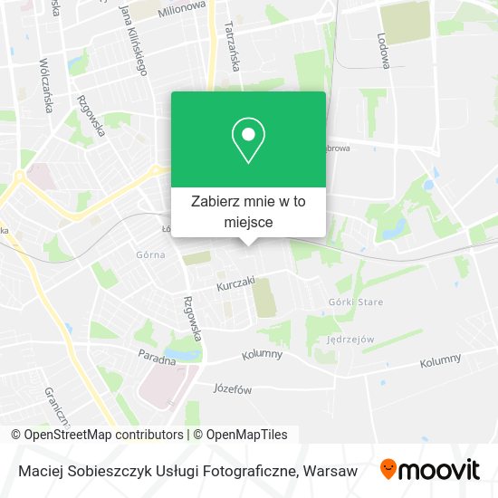 Mapa Maciej Sobieszczyk Usługi Fotograficzne