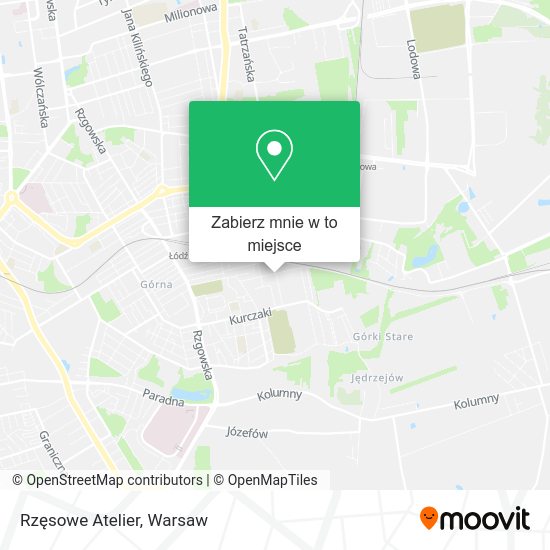 Mapa Rzęsowe Atelier