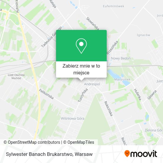 Mapa Sylwester Banach Brukarstwo