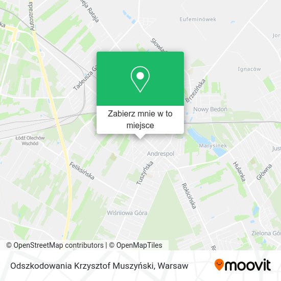 Mapa Odszkodowania Krzysztof Muszyński