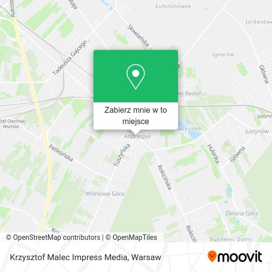 Mapa Krzysztof Malec Impress Media