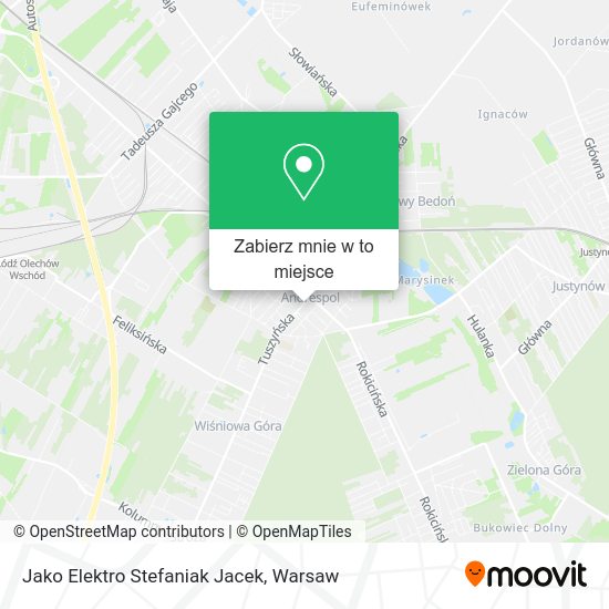 Mapa Jako Elektro Stefaniak Jacek