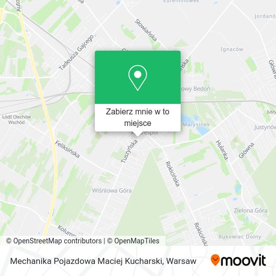 Mapa Mechanika Pojazdowa Maciej Kucharski