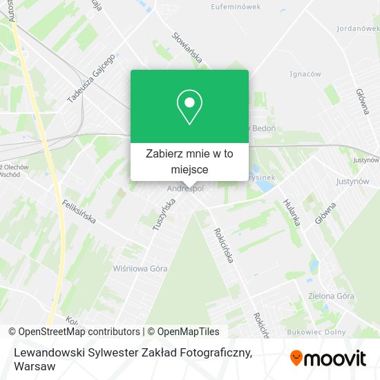 Mapa Lewandowski Sylwester Zakład Fotograficzny