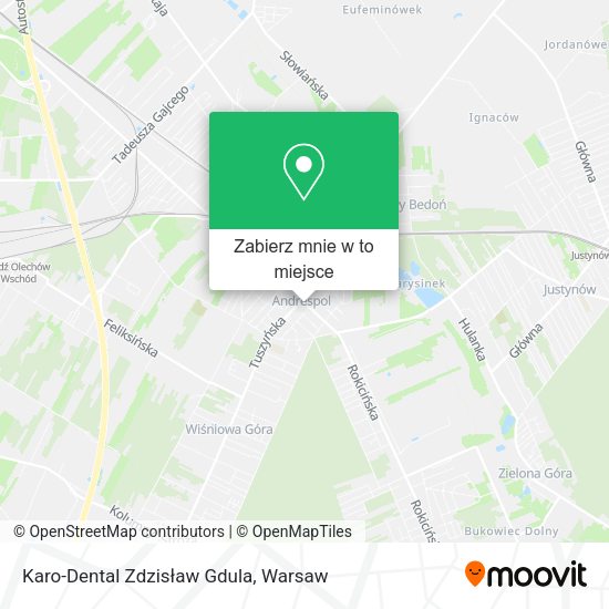 Mapa Karo-Dental Zdzisław Gdula