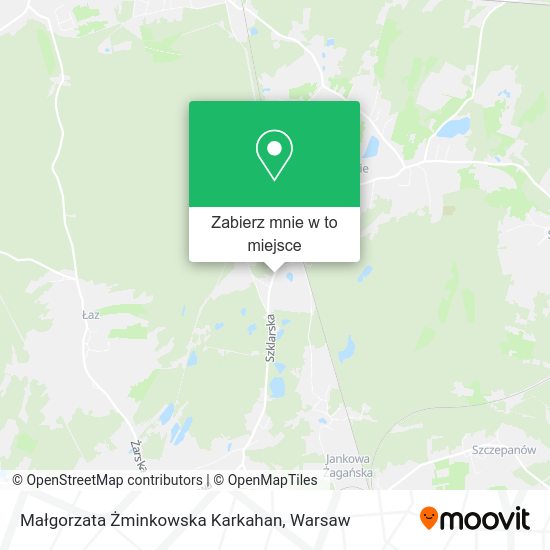 Mapa Małgorzata Żminkowska Karkahan