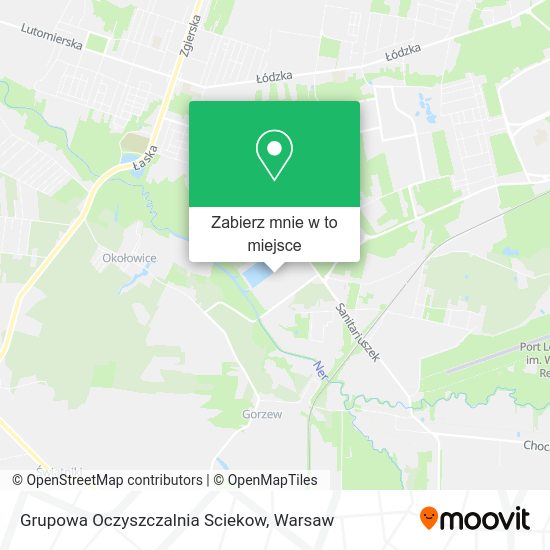 Mapa Grupowa Oczyszczalnia Sciekow