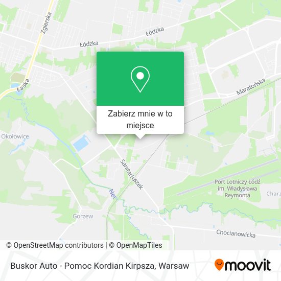 Mapa Buskor Auto - Pomoc Kordian Kirpsza