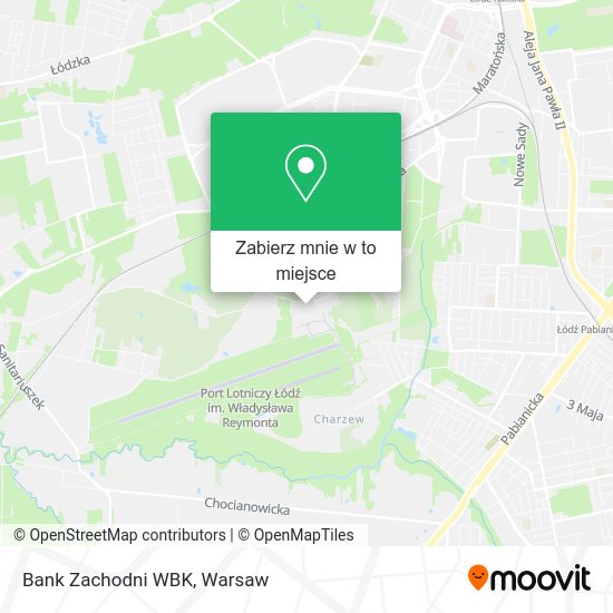 Mapa Bank Zachodni WBK