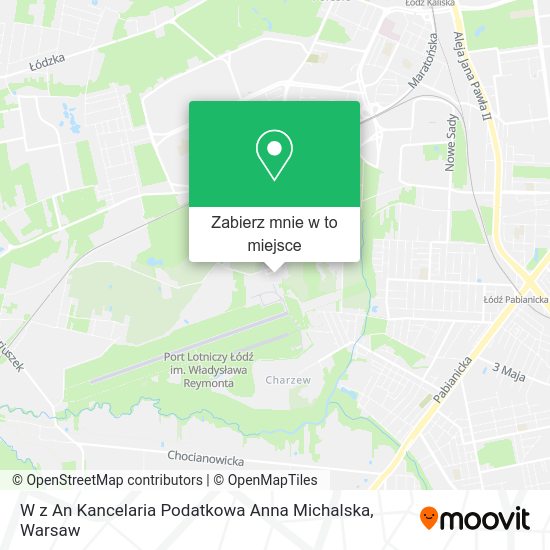 Mapa W z An Kancelaria Podatkowa Anna Michalska