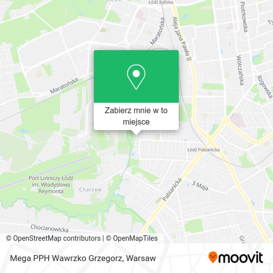 Mapa Mega PPH Wawrzko Grzegorz