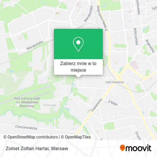 Mapa Zolnet Zoltan Hartai