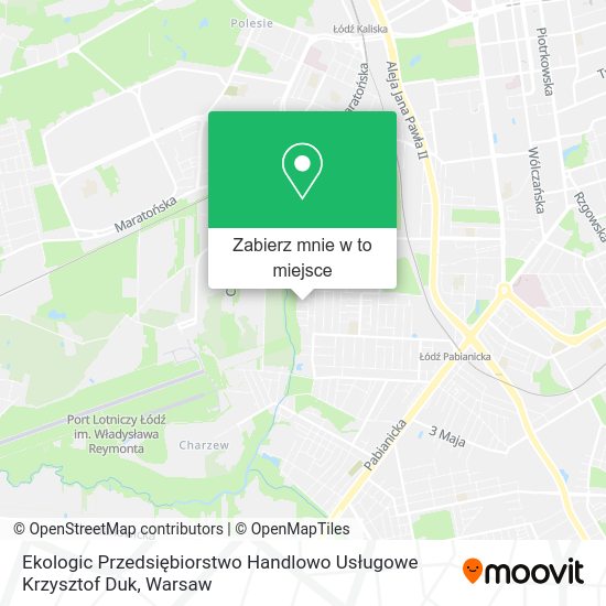 Mapa Ekologic Przedsiębiorstwo Handlowo Usługowe Krzysztof Duk