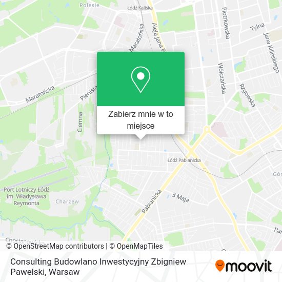 Mapa Consulting Budowlano Inwestycyjny Zbigniew Pawelski