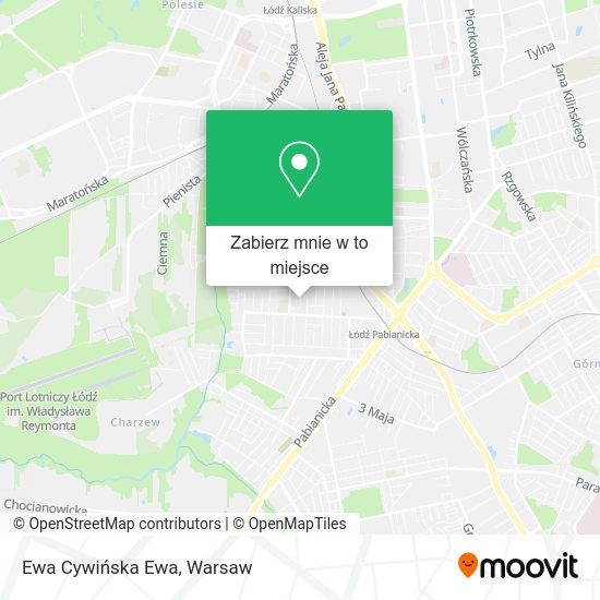 Mapa Ewa Cywińska Ewa