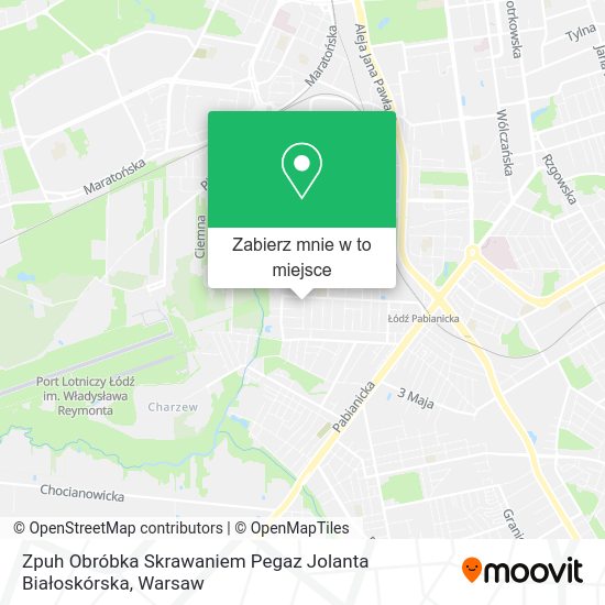 Mapa Zpuh Obróbka Skrawaniem Pegaz Jolanta Białoskórska