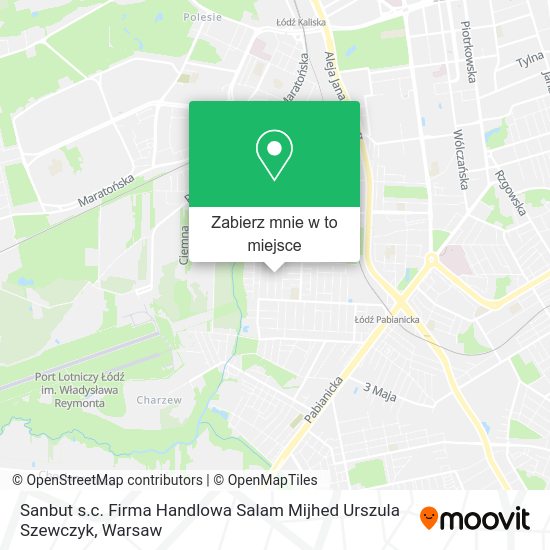 Mapa Sanbut s.c. Firma Handlowa Salam Mijhed Urszula Szewczyk