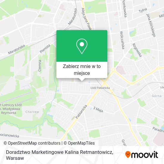 Mapa Doradztwo Marketingowe Kalina Retmantowicz