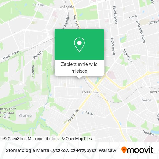 Mapa Stomatologia Marta Łyszkowicz-Przybysz