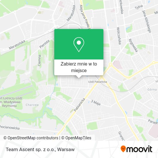 Mapa Team Ascent sp. z o.o.