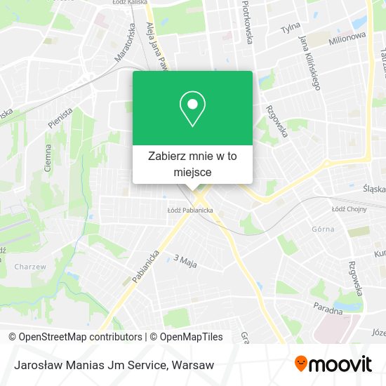 Mapa Jarosław Manias Jm Service