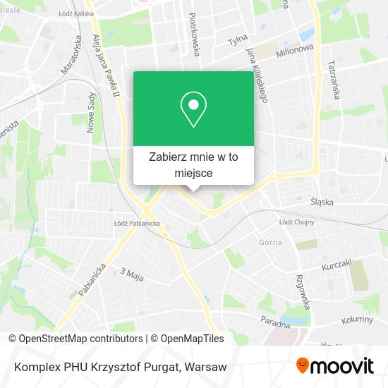 Mapa Komplex PHU Krzysztof Purgat