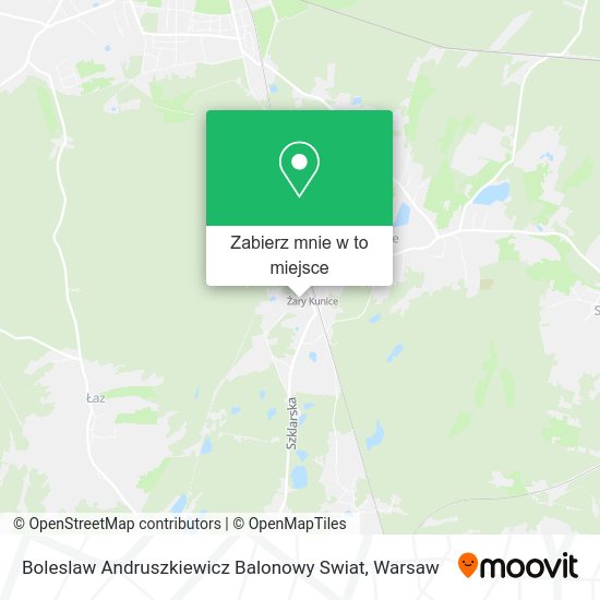 Mapa Boleslaw Andruszkiewicz Balonowy Swiat